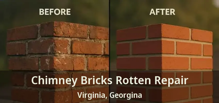 Chimney Bricks Rotten Repair Virginia, Georgina - ON Chimney Bricks Rotten Repair Virginia, Georgina - ON