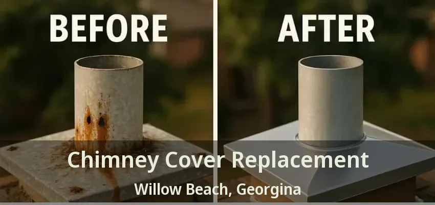 Chimney Cover Replacement Willow Beach, Georgina - ON Chimney Cover Replacement Willow Beach, Georgina - ON