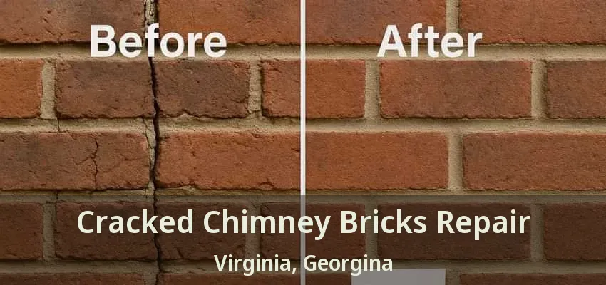 Cracked Chimney Bricks Repair Virginia, Georgina - ON Cracked Chimney Bricks Repair Virginia, Georgina - ON