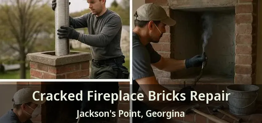 Cracked Fireplace Bricks Repair Jackson's Point, Georgina - ON Cracked Fireplace Bricks Repair Jackson's Point, Georgina - ON