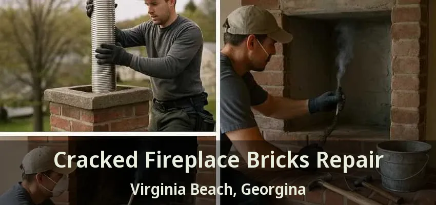 Cracked Fireplace Bricks Repair Virginia Beach, Georgina - ON Cracked Fireplace Bricks Repair Virginia Beach, Georgina - ON